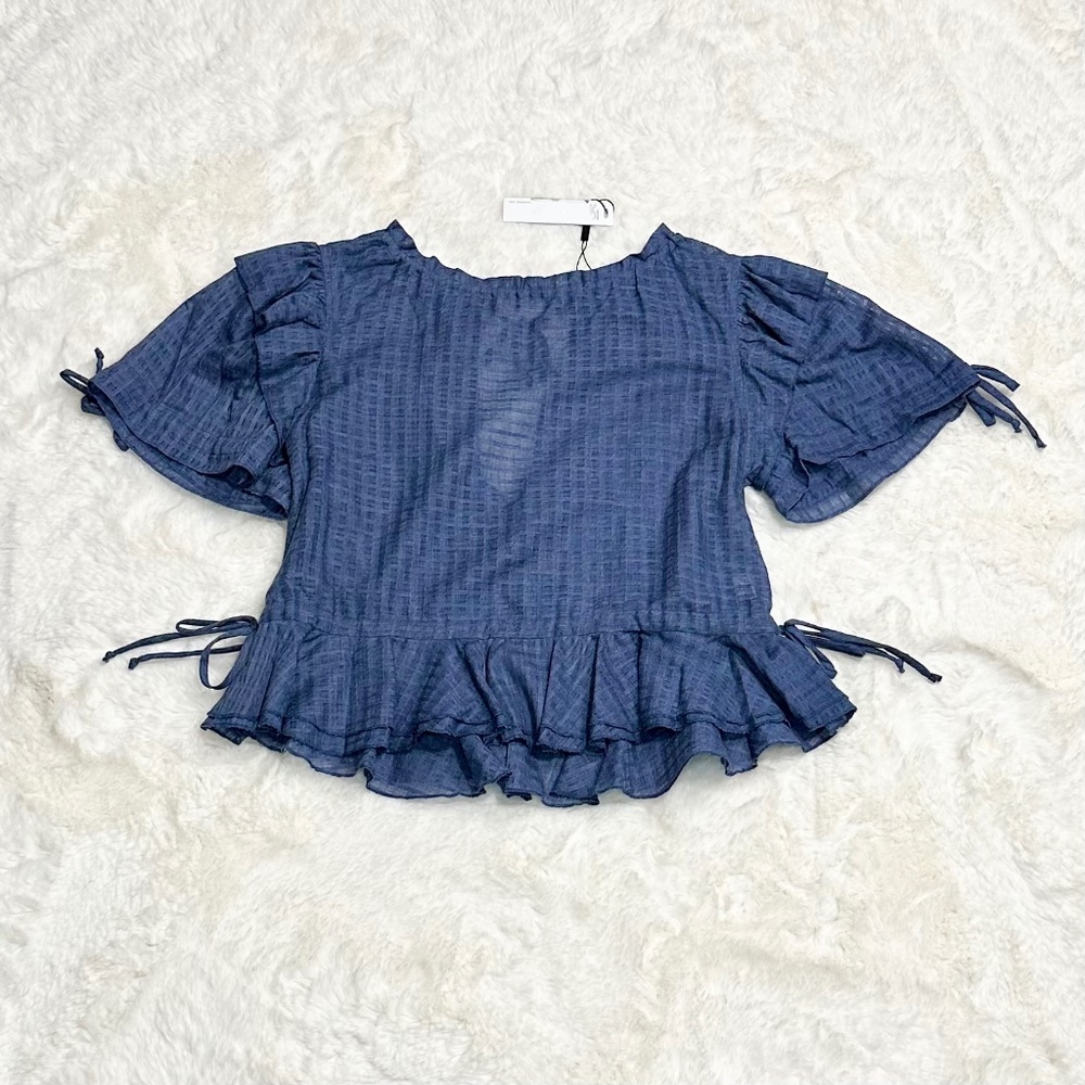 Katherine Kidd Blue Top